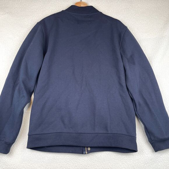 Pendleton Navy Blue Lightweight Jacket with Tan Pattern - Picture 2 of 8